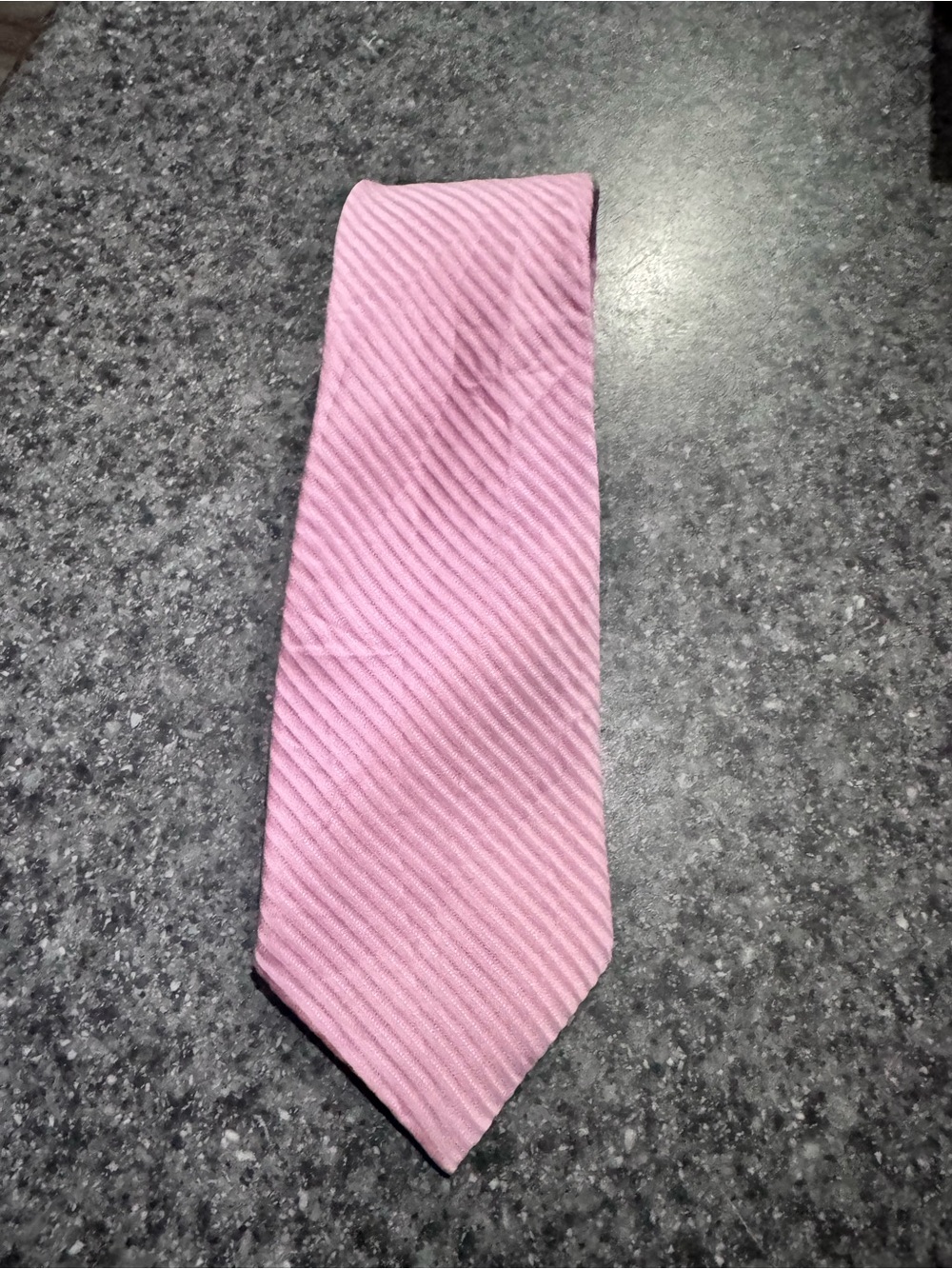 croft & barrow Pink Ribbed Diagonal Tie